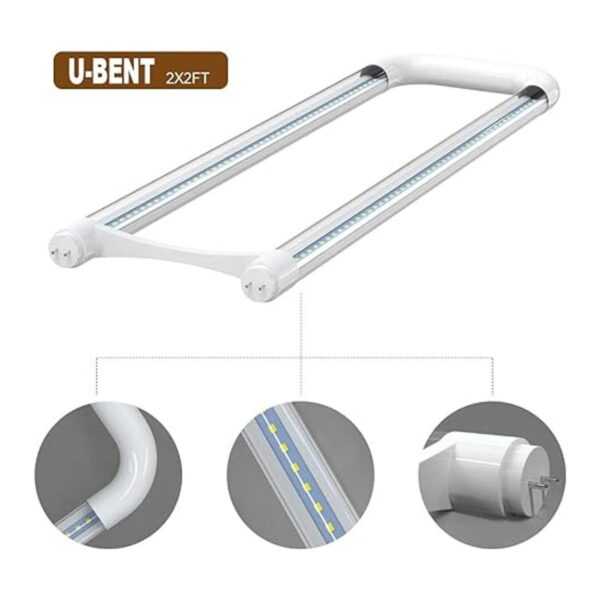 Tubo de luz LED en U Bend 18 W equivalente a 40 W 2000_2