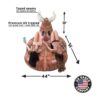 GoFloats Giant Inflatable Buckin Bull Grab Summer by The