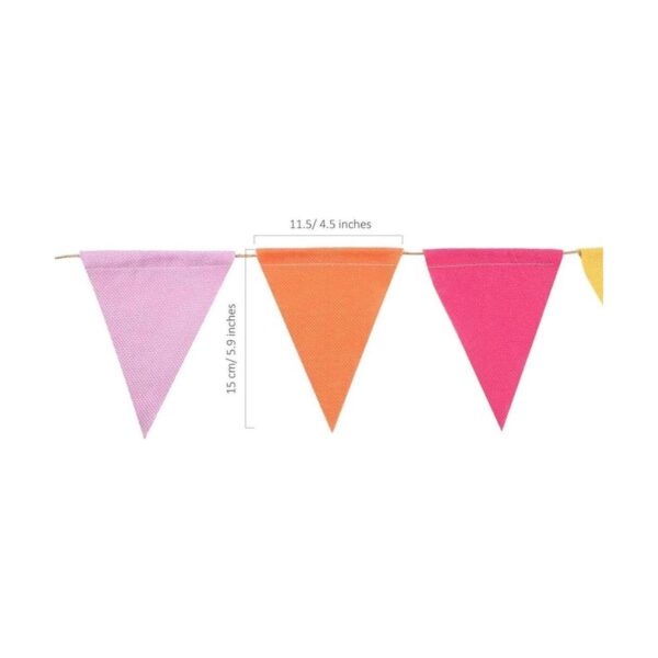 Shappy Hestya Bandera de banderín multicolor de 42_2