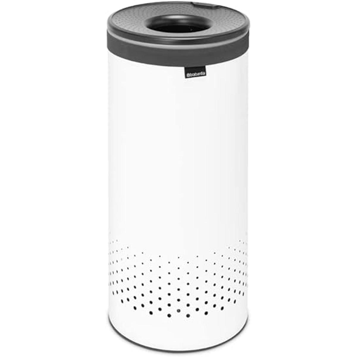 Brabantia Cesto para colada con tapa de corcho con bolsa