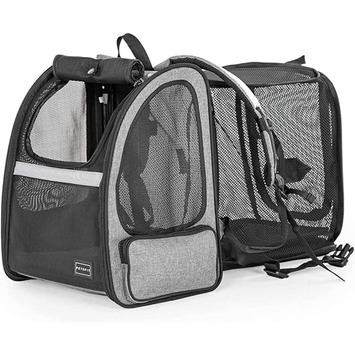Petsfit Dog Backpack CarrierCat Backpacks Expandable with