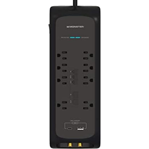 Monster Protector de sobretensiones con puertos USB