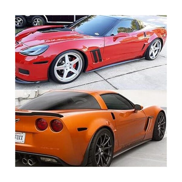 NSLUMO Luces LED laterales para Chevy Corvette C6 Z06 ZR1_2