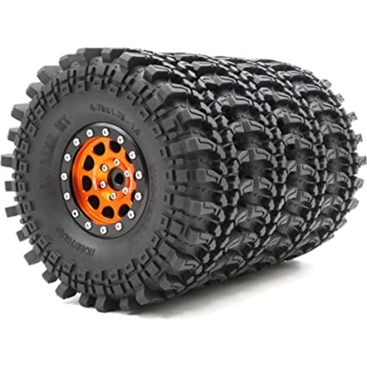 HOBBYSOUL 4 neumáticos RC 1.9 para terreno de barro Super