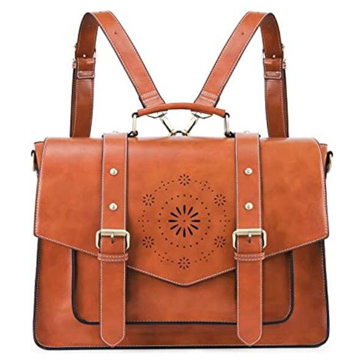 ECOSUSI Mochila para mujer maletín de mensajero para