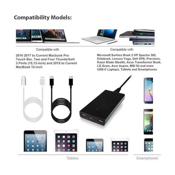 BatPower P120B alta potencia entrega Slim 120W USBC_3