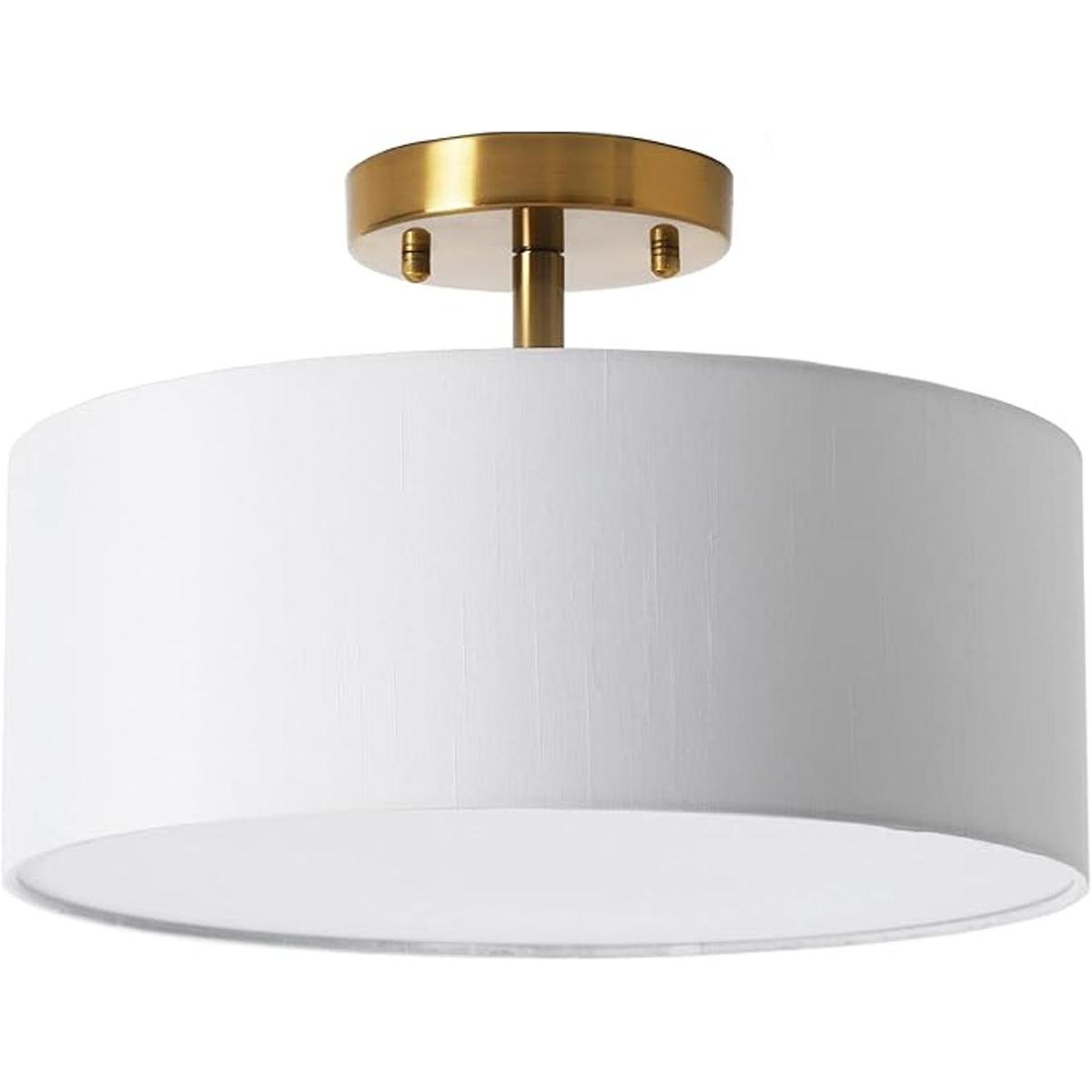 Luz de tambor de 15 pulgadas lámpara de techo