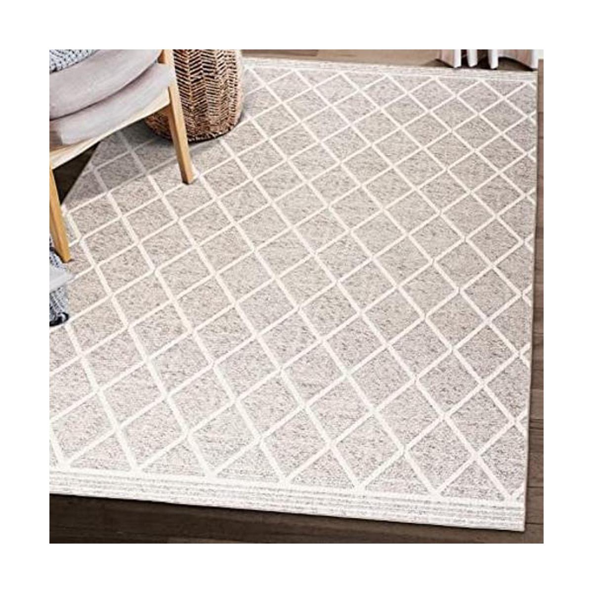 ReaLife Rugs Alfombra lavable a máquina resistente a las