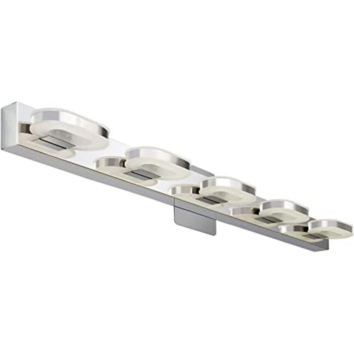 Moderna luz LED de tocador de 5 luces para baño lámpara
