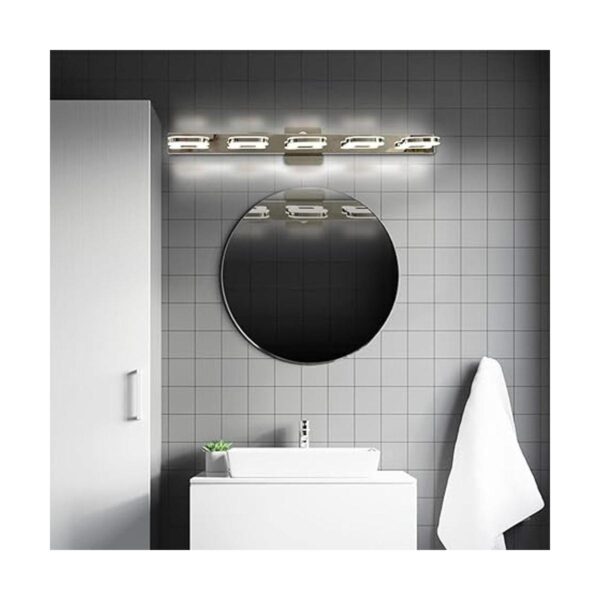 Moderna luz LED de tocador de 5 luces para baño lámpara_2
