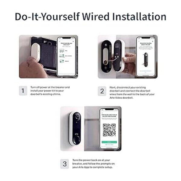 Arlo Timbre esencial de video con cable video HD vista_2