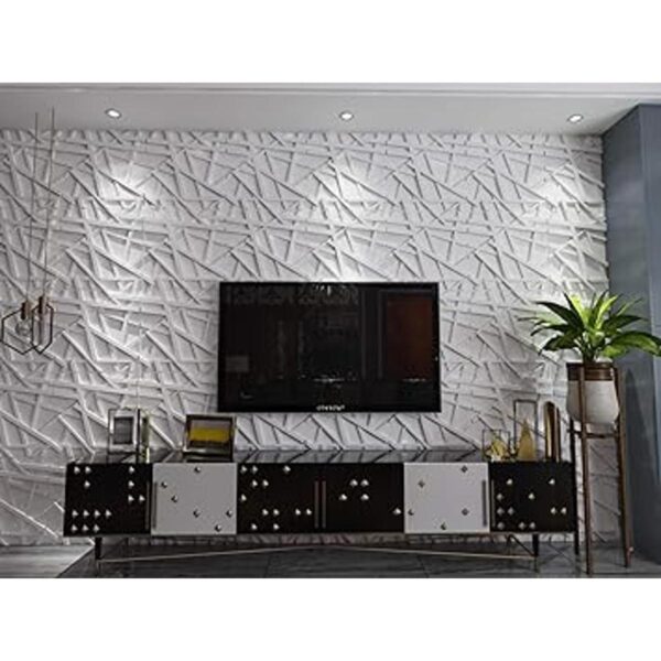 Art3d A10045 Paneles de pared 3D color blanco