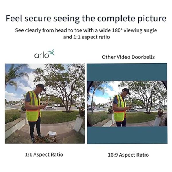 Arlo Timbre esencial de video con cable video HD vista_5