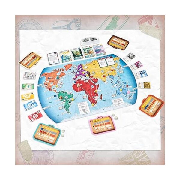 Trekking The World The Family Board Game Un viaje a los_2