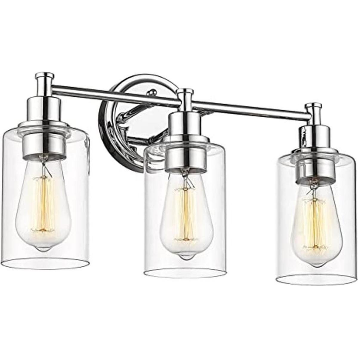 FEMILA Accesorios de iluminación de tocador luces de baño