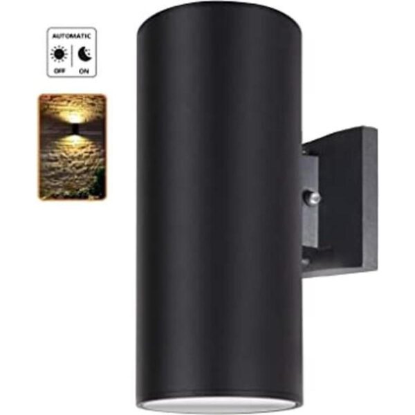 Dusk to Dawn Sensor Outdoor Wall Sconce ZUUKOLE Exterior_1