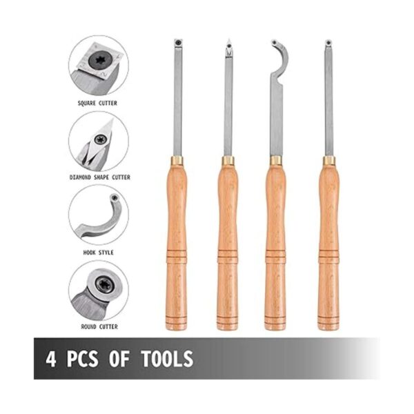 VEVOR Herramientas de torneado de madera para torneado de