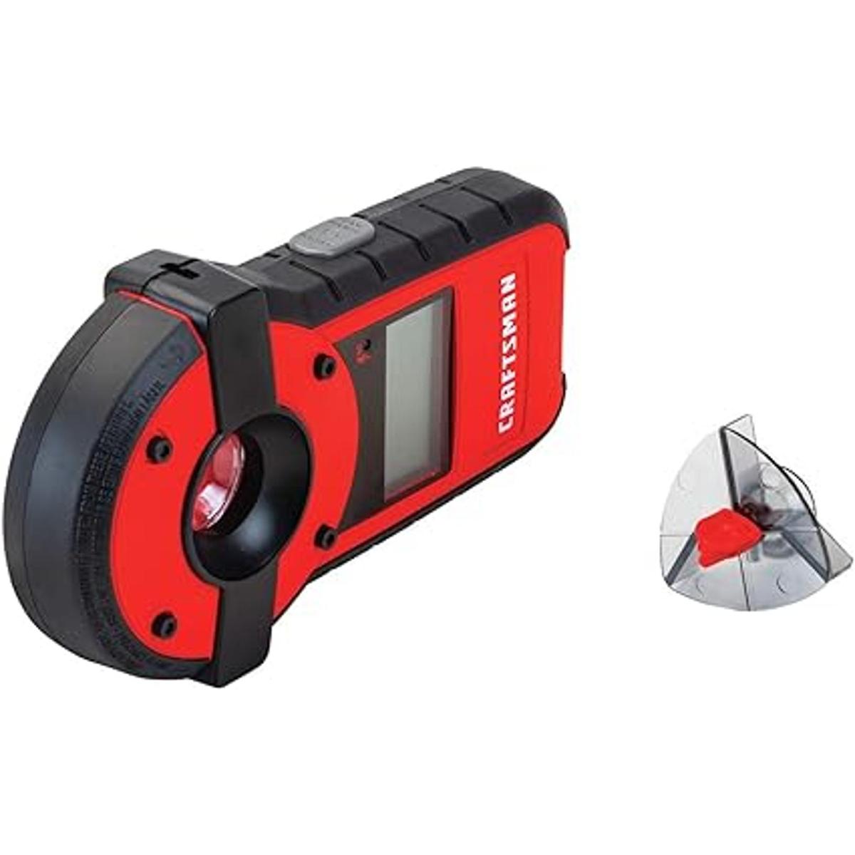 CRAFTSMAN Sensor de nivel láser y tuerca rango de visión