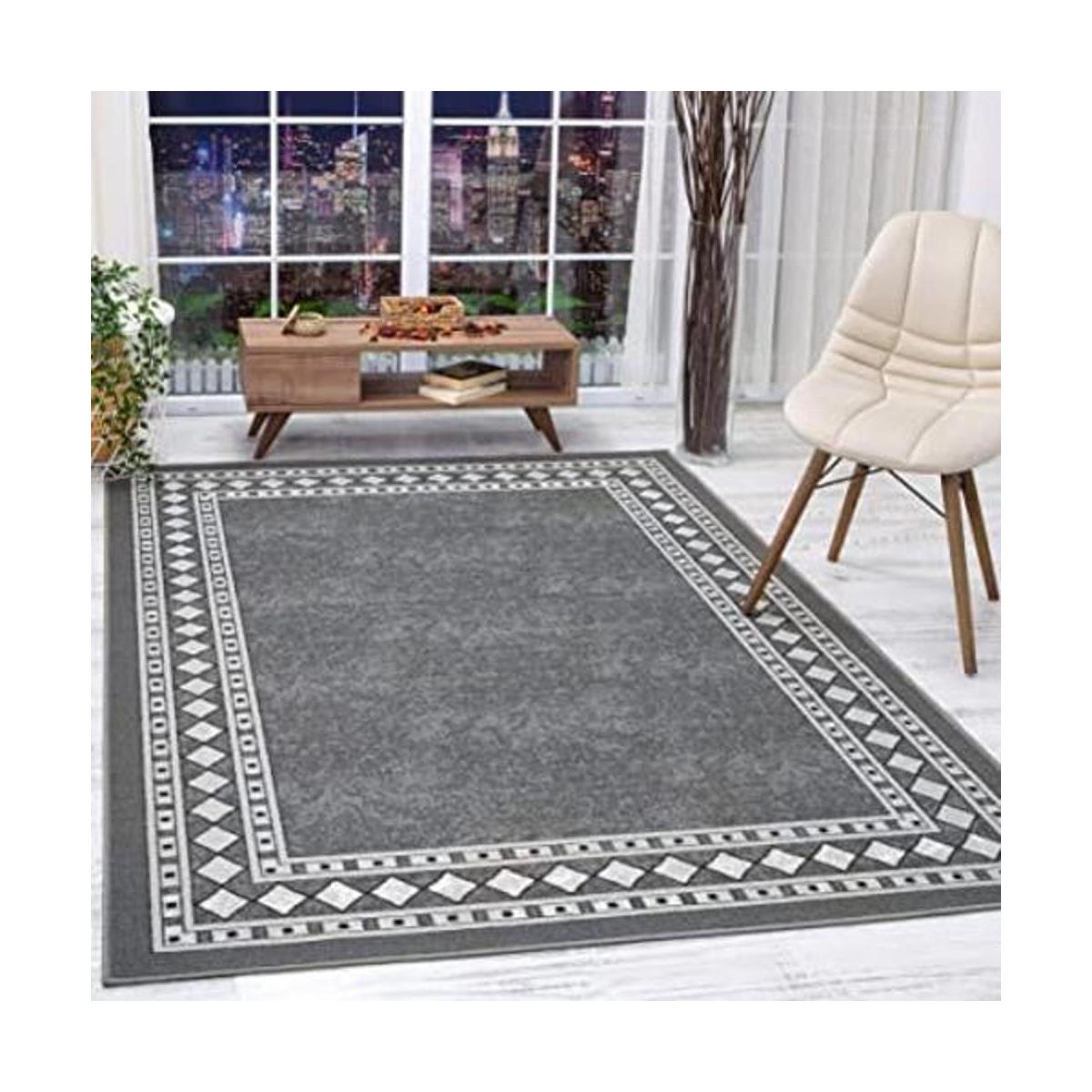 Antep Rugs Alfombras con bordes modernos no se mueve
