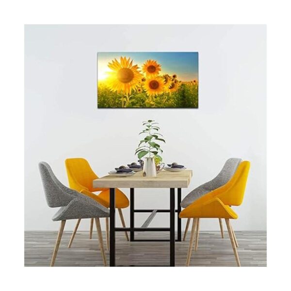 Nachic Lienzo decorativo para pared con diseño de girasol_4