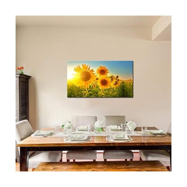 Nachic Lienzo decorativo para pared con diseño de girasol_3