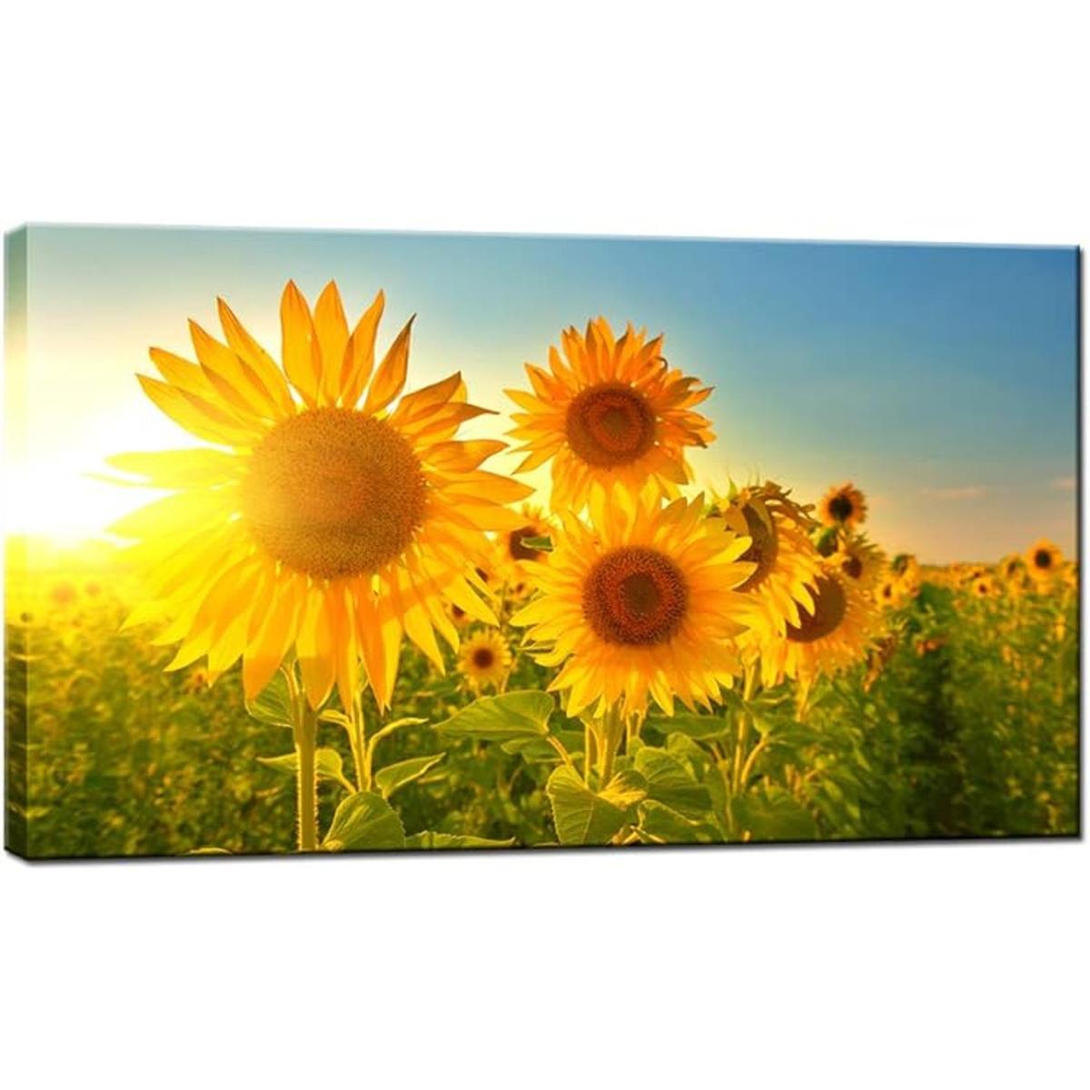 Nachic Lienzo decorativo para pared con diseño de girasol