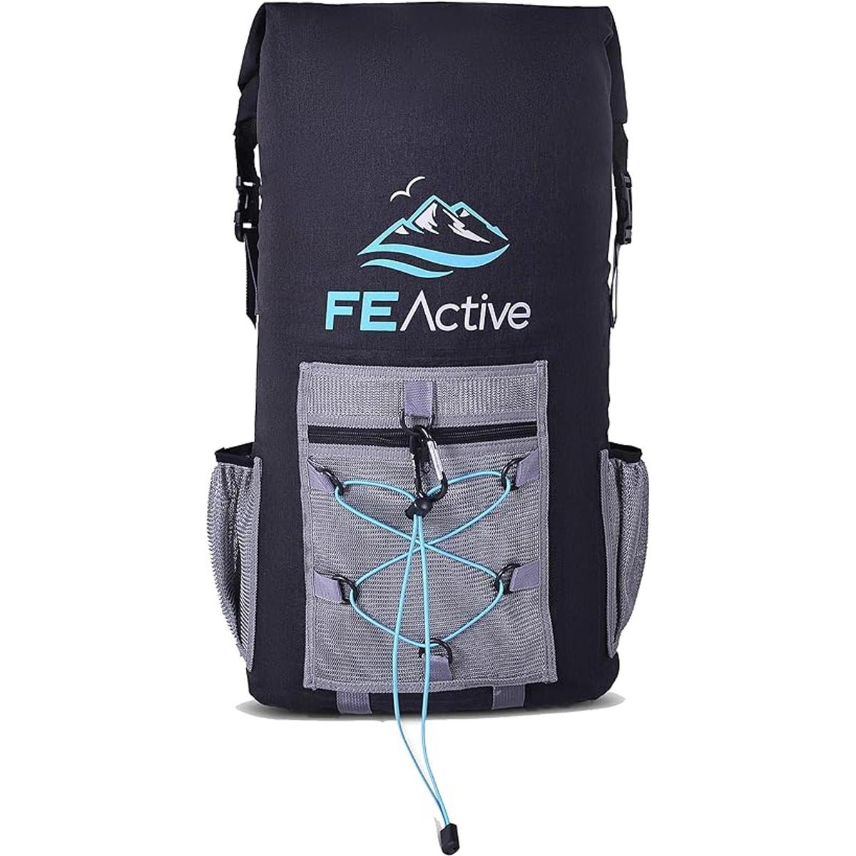 FE Active Waterproof Cooler Backpack 35L Ice Soft Cooler