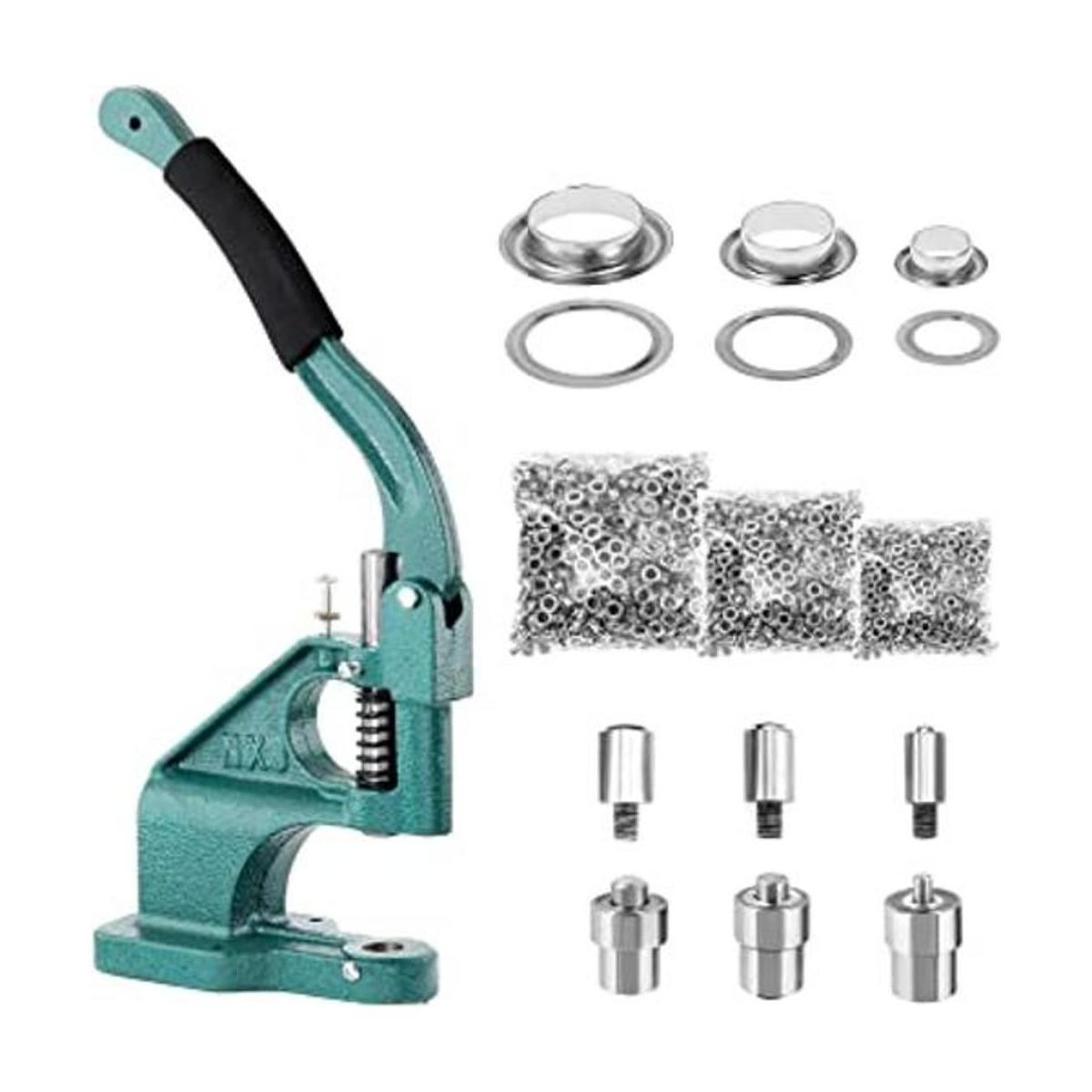 BEAMNOVA Grommet Machine Tool Kit MultiSizes Hand Press