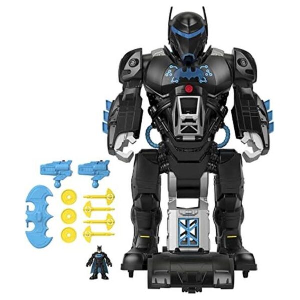 Imaginext DC Super Friends Juguete de Batman 2 en 1 robot_1