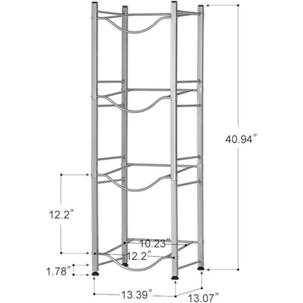 HAITRAL Soporte para jarra de agua 5 niveles resistente