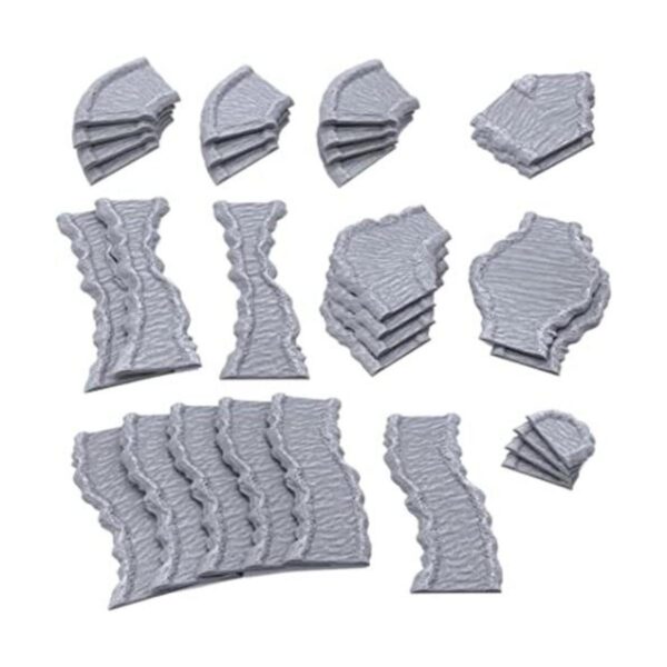 Canales modulares paisaje RPG de mesa impreso en 3D y_1