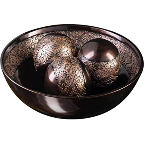 Juego de cuenco decorativo para decoración del hogar con_1
