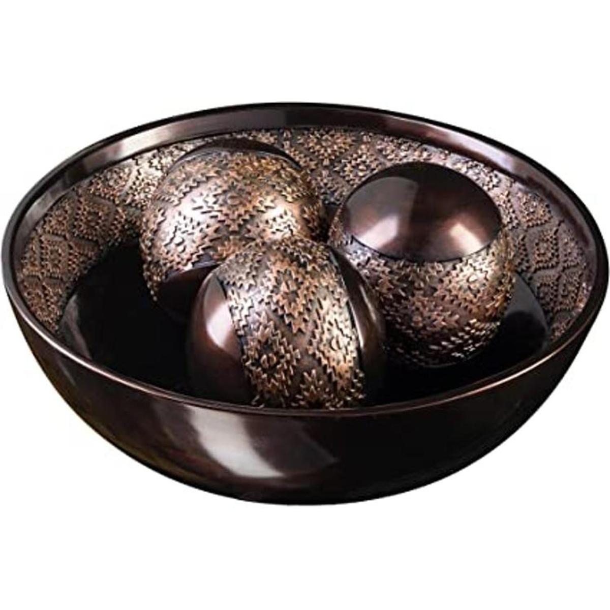 Juego de cuenco decorativo para decoración del hogar con