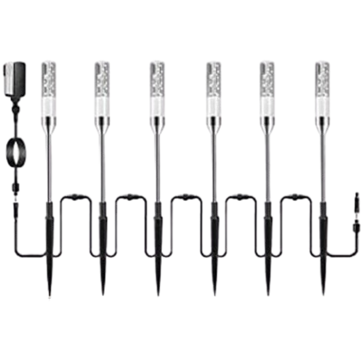 Greenclick Paquete de 6 luces LED extensibles
