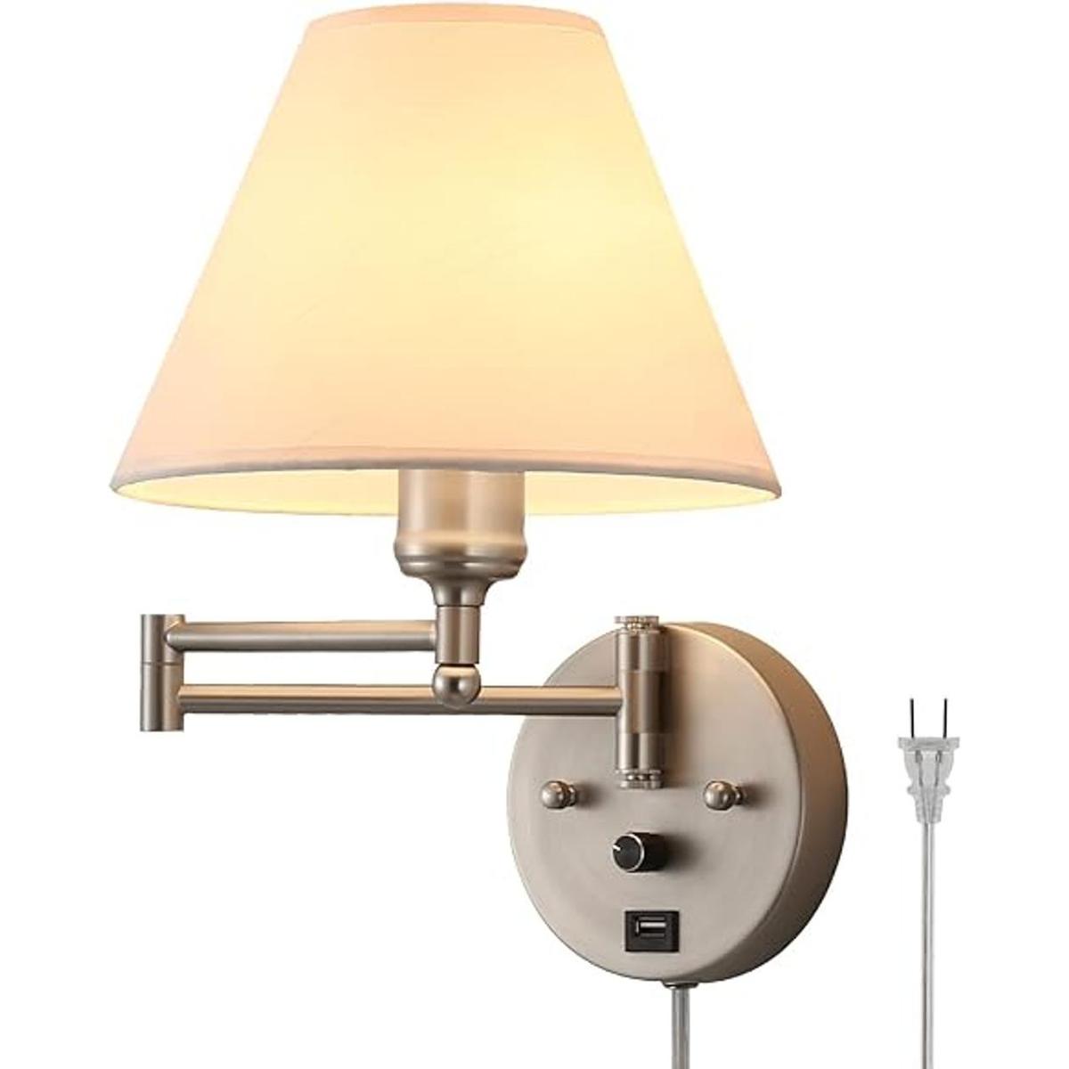 Apliques de pared con brazo oscilante lámpara de pared