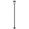 Lámpara solar Kemeco ST6261SS4 LED 2 modos de luz de calle_1