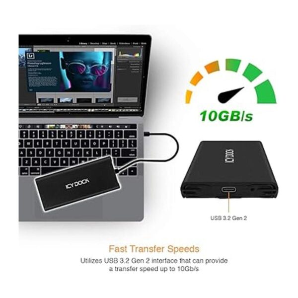 ICY DOCK M.2 NVMe a USB 3.2 Gen 2 10Gbps Adaptador de_5