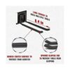 CHARMOUNT Organizador de pared de almacenamiento de_4
