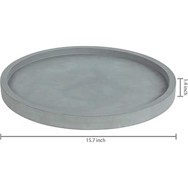 MyGift Bandeja de tocador de baño de hormigón de 16_3