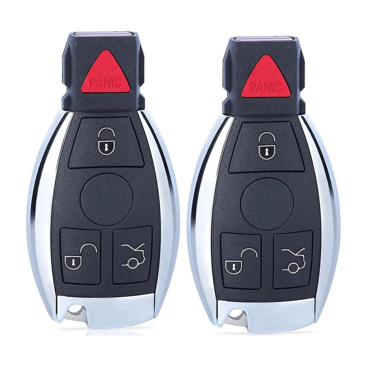 Beefunny 315 MHz Smart 31 4 botones de repuesto remoto