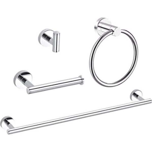 MARMOLUX ACC Juego de accesorios de baño toalleros de 4_1