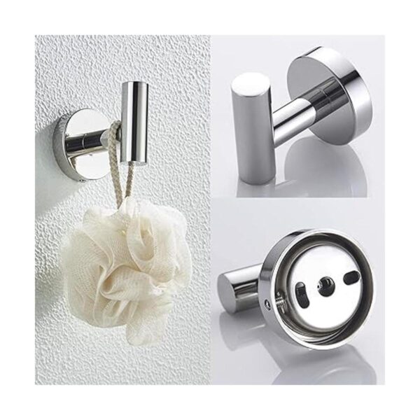 MARMOLUX ACC Juego de accesorios de baño toalleros de 4_6