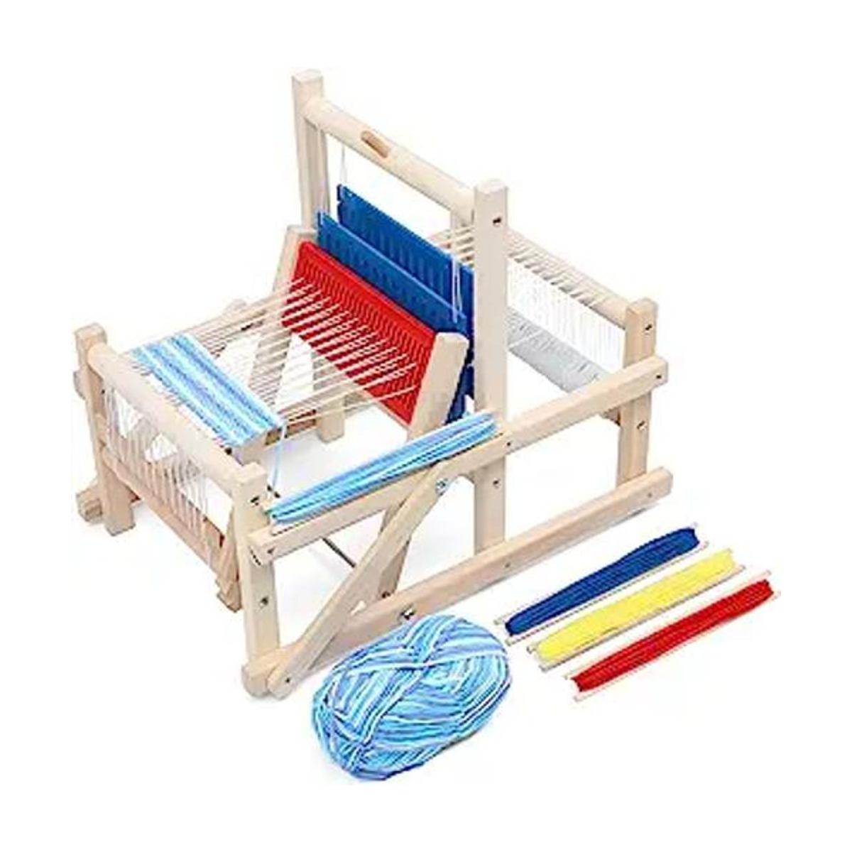 Lavievert Telar de madera multimanualidades para tejer a