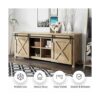 EaseLife Kit de riel para puerta corrediza con montaje