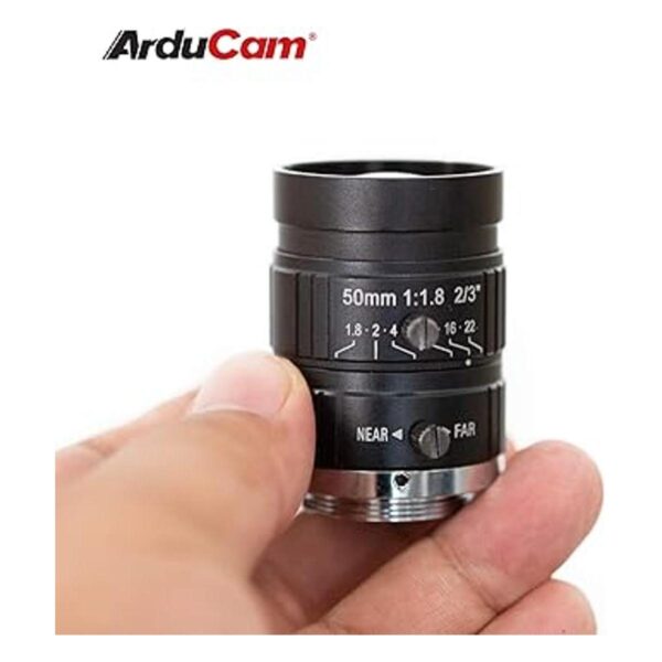 Arducam Teleobjetivo CMount para cámara Raspberry Pi HQ_6