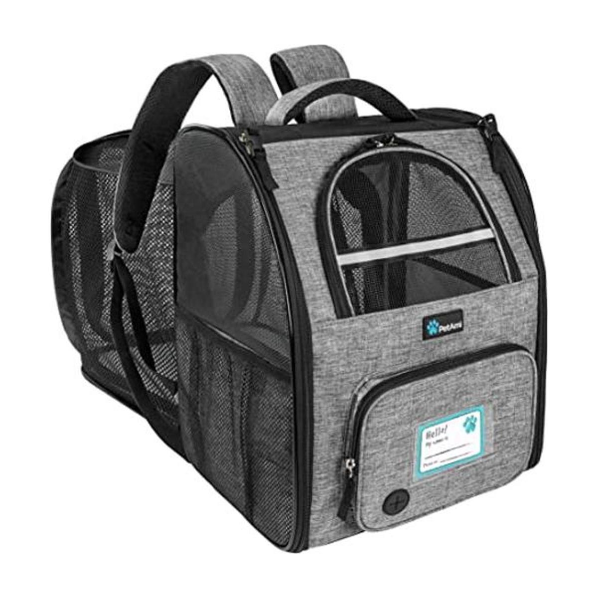PetAmi Mochila para perros y gatos mochila expandible