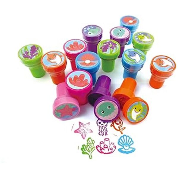 Tiny Mills Shark Family Juego de 108 recuerdos surtidos_3