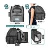 PetAmi Mochila para perros y gatos mochila expandible_2