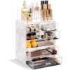 Sorbus Luxe Marble Estuche de almacenamiento de_1