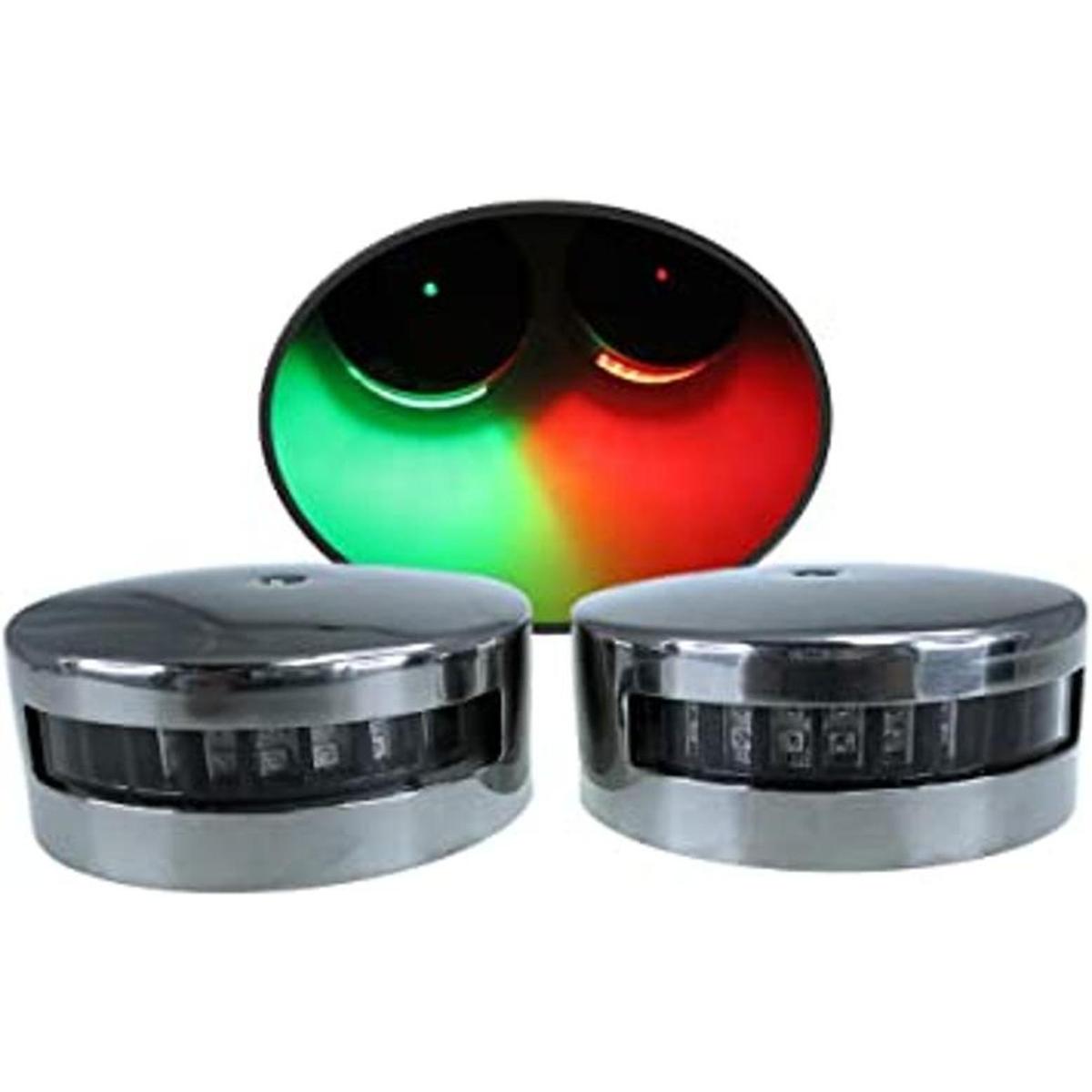 Pactrade Marina Horizontal SS304 Luz de Navegación LED
